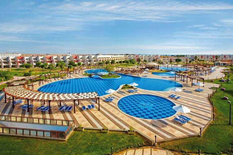 Luxe 5-sterren Sunrise Crystal Bay Resort Egypte