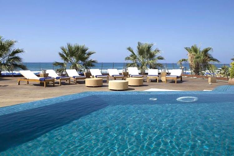 Zwembad van hotel Aquila Porto Rethymnon Kreta