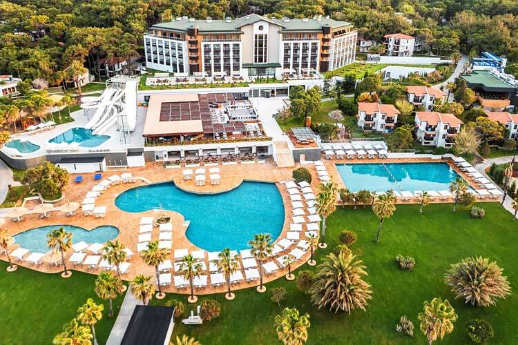 Ultra all inclusive luxe 5-sterren hotel Voyage Sorgun Turkije